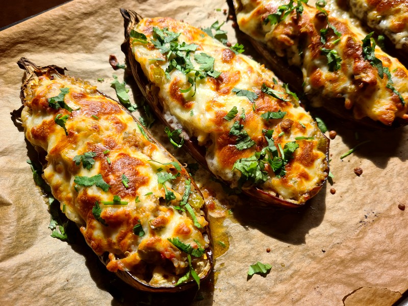 recettes nicaraguayennes aubergines farcies