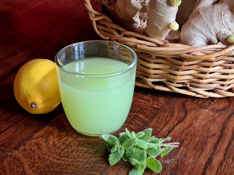 recettes maliennes djablani boisson gingembre menthe et citron