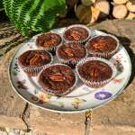 Muffins céto chocolat pécan