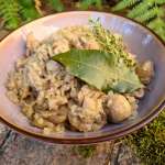 Riz aux champignons