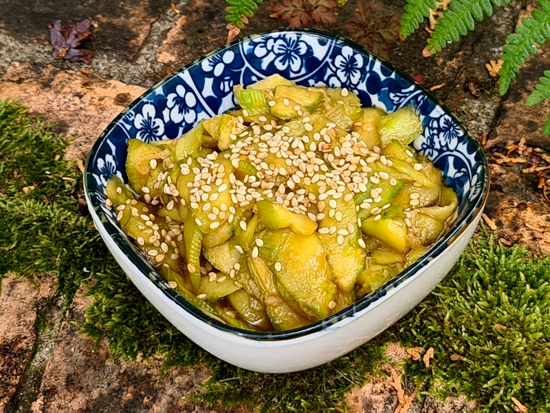 recettes chinoises salade de concombre