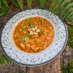 sopa de pescado con cacahuete 0