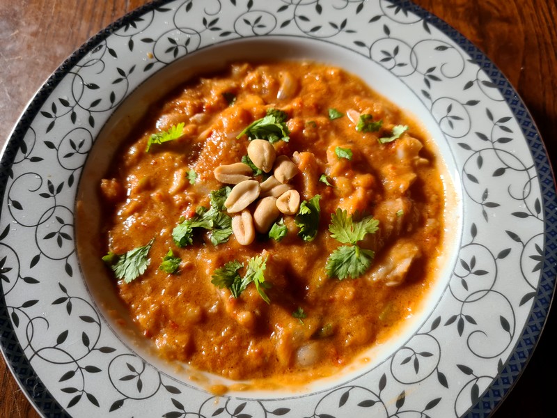 recettes equato-guinéennes soupe de poisson aux cacahuètes