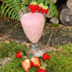 Batido de fresa 0
