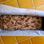 Cake céto ail persil et noix 8