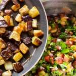 Salade d&rsquo;aubergines du Turkménistan 12