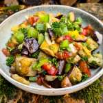 Salade d&rsquo;aubergines du Turkménistan