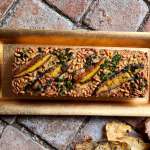 cake salé cèpes et pignons 0