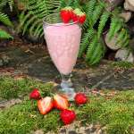 Batido de fresa