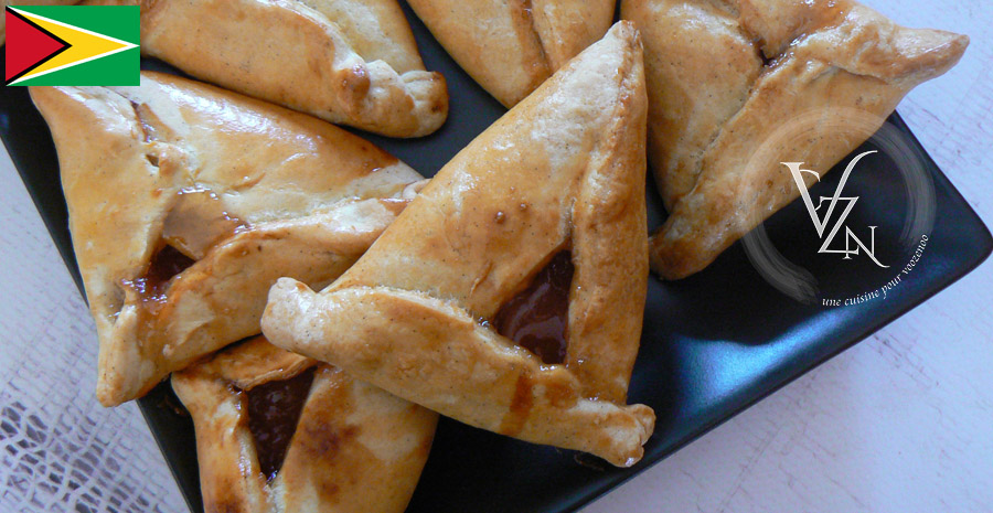 Recettes guyaniennes Pin tart - Chaussons à l'ananas