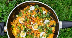 Curry de morue au lait de coco