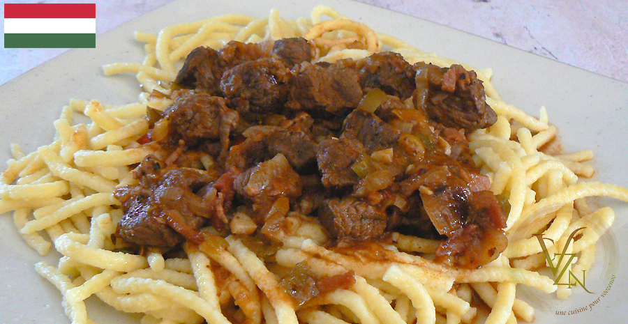 recettes hongroises Pörkölt - ragoût de porc
