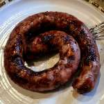 Saucisse marinée sur la braise 0011