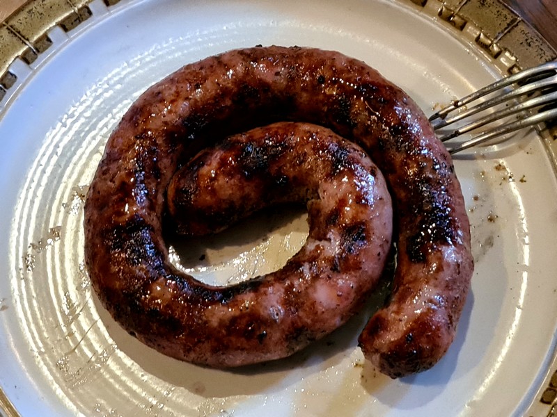 recettes namibiennes saucisse marinée cuite à la braîse