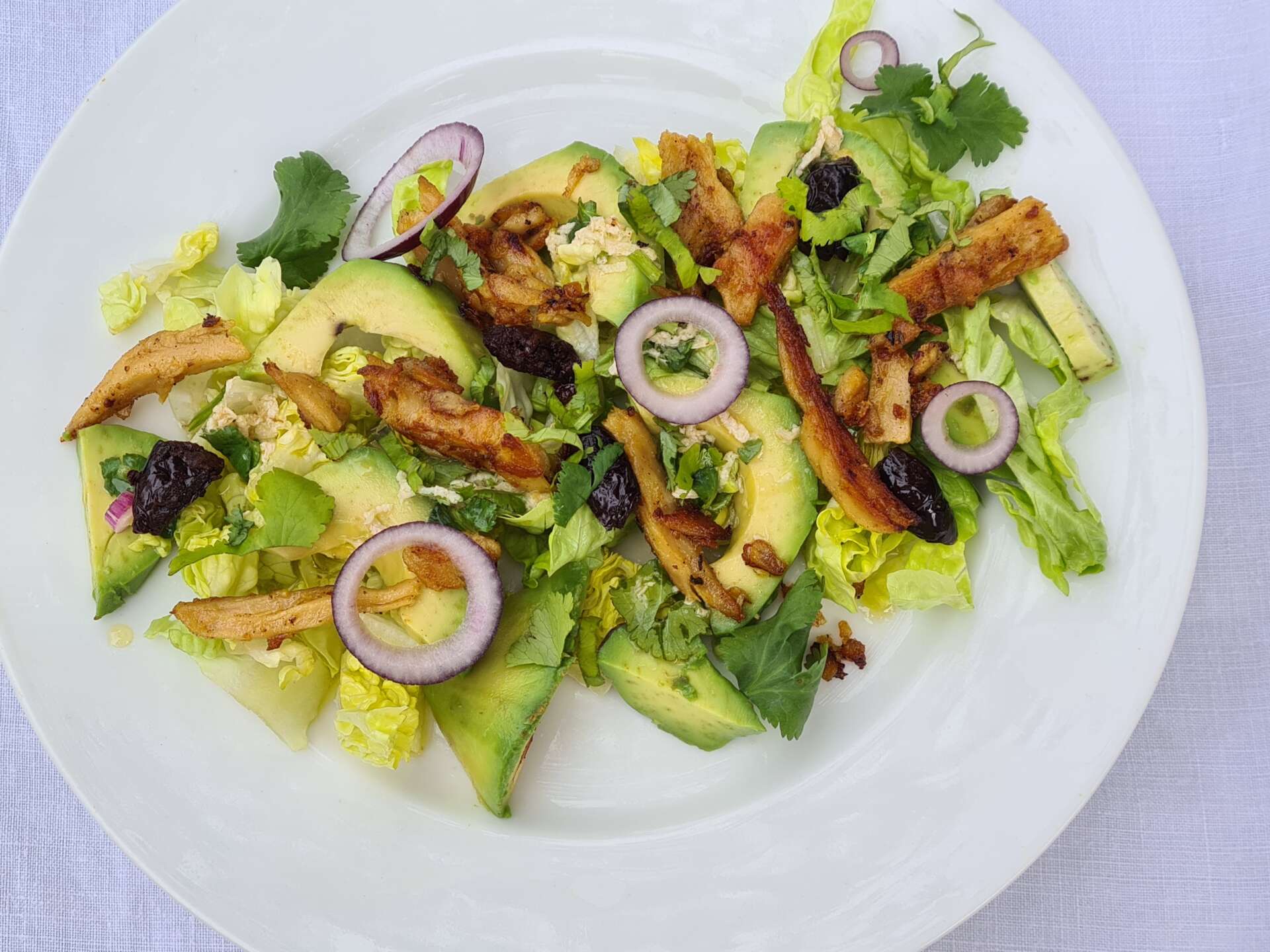 recettes togolaises salade de poulet mariné au gingembre et citron