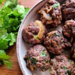 Boulettes de viande à la coriandre 0