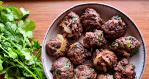 Boulettes de boeuf à la coriandre (céto)