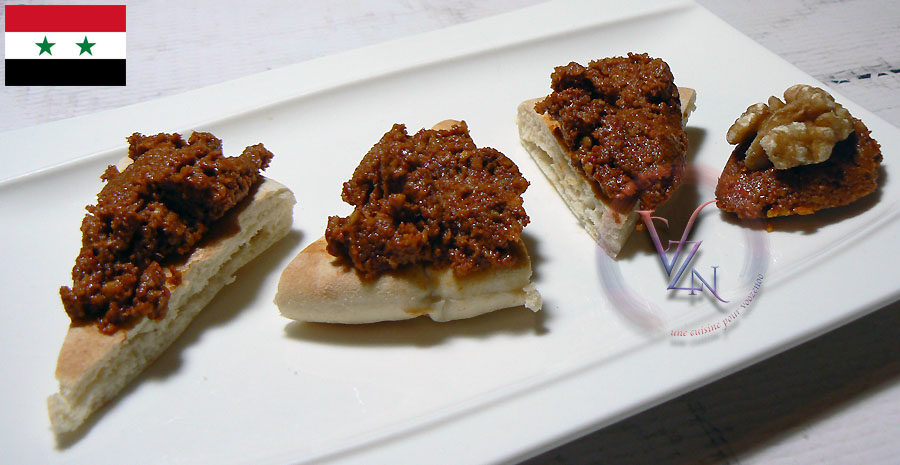 recettes syriennes muhamarra