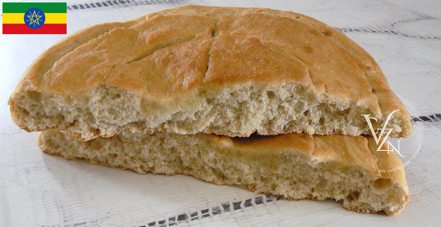 recettes éthiopiennes pain éthiopien Ambasha