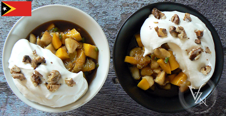 Recettes timoraises salade de fruits - Rujak