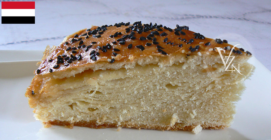 Recettes yéménites Gâteau du Yémen - Bint al Sahn