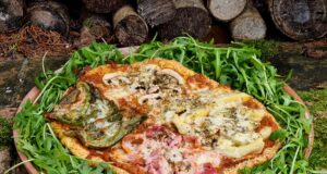 Pizza cétogène des 4 saisons