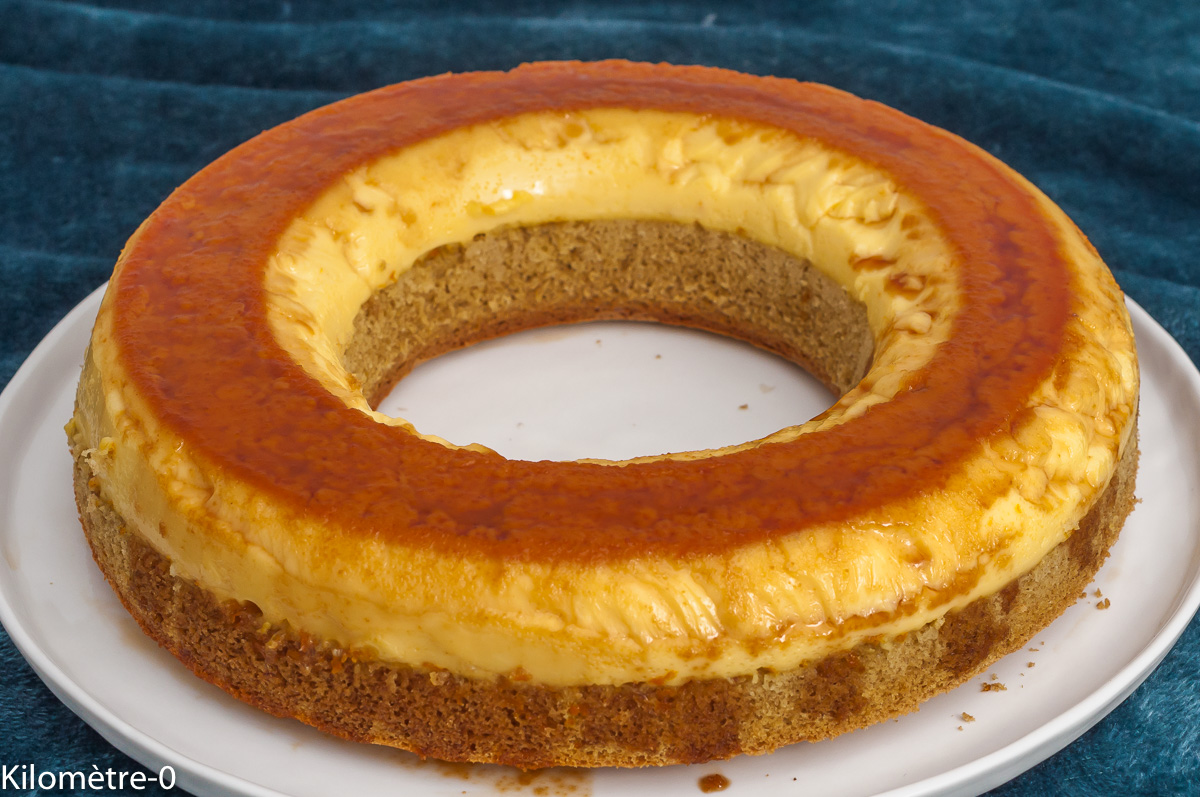 recettes portugaises gâteau flan à l'orange
