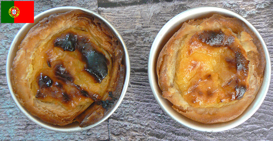 recettes portugaises pasteis de nata