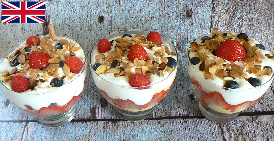 recettes britanniques trifle traditionnel