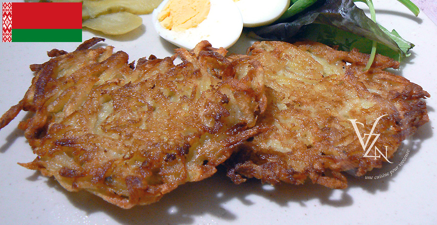 recettes biélorusses draniki galettes biélorusses