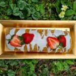 Roulé aux fraises 0