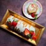 Roulé aux fraises