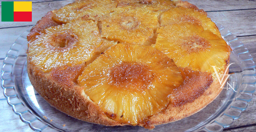 recettes béninoises gâteau à l'ananas piquant