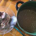 Bouillon de poulet aux épinards 0001