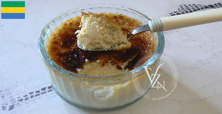 recettes gabonaises flan de coco gabonais