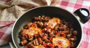 Merguez aux oeufs (simple et rapide)