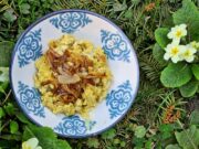Pâtes au fromage et oignon (céto)