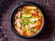 Soupe de chou suri pimenté