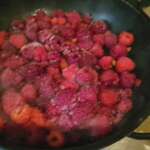 Amandier au coulis de framboise 0002