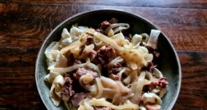 Ragoût de viande aux pâtes
