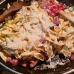 Tagliatelles alla carbonara 0015