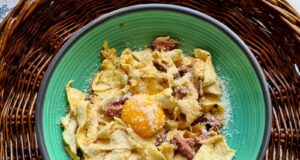 Tagliatelle alla carbonara (protéinées)