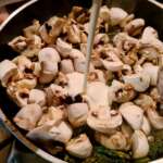 Champignons aux épinards et oseille 0007
