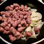 Ragoût de saucisses et aubergines 0001
