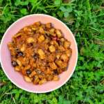 Ragoût de saucisses et aubergines 0008