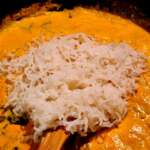 Soupe de crevettes et pâtes au lait de coco 0013