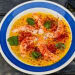 Soupe de crevettes et pâtes au lait de coco (2)