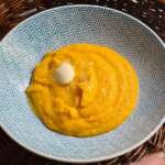 Purée de citrouille au parmesan