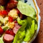 Salade à la courge spaghetti