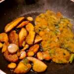 Soupe paysanne de citrouille et cèpes 0011